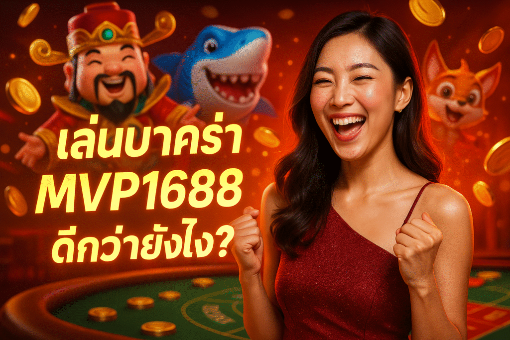 เล่นบาคาร่า MVP1688 ดีกว่ายังไง