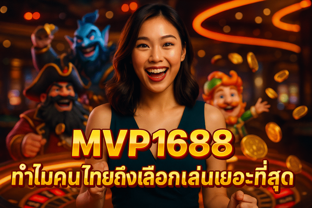 MVP1688 ทำไมคนไทยถึงเลือกเล่นเยอะที่สุด?