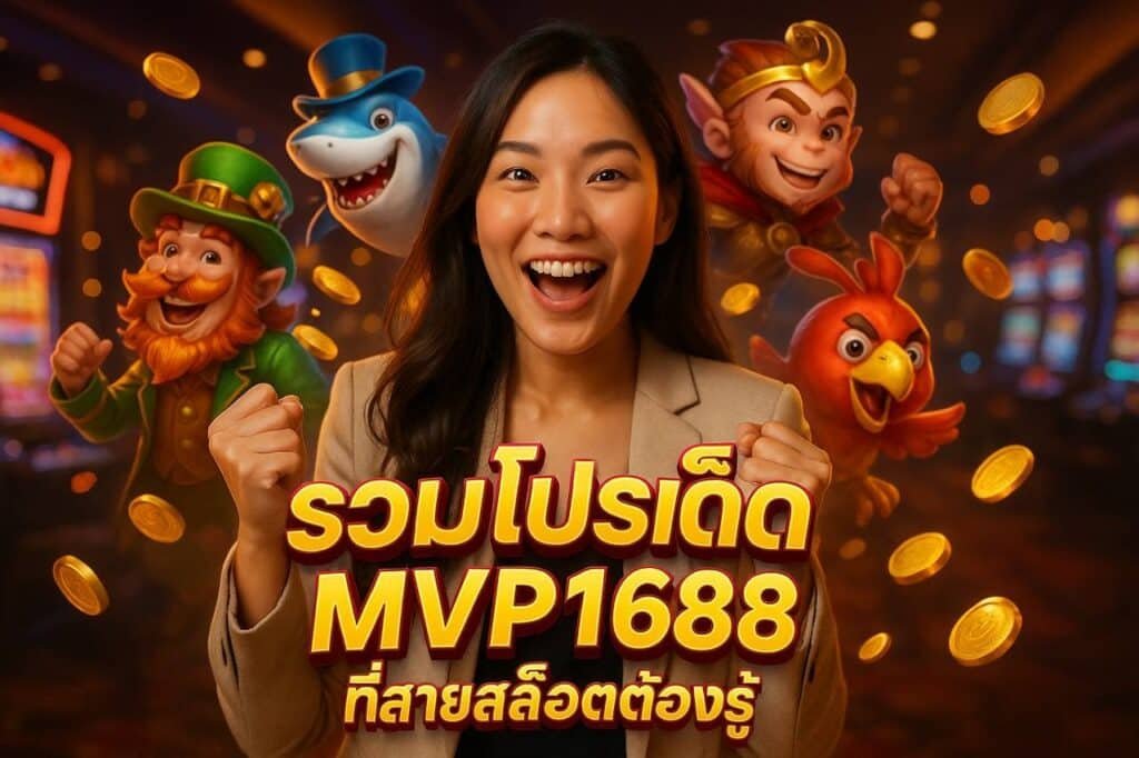 รวมโปรเด็ด MVP1688 ที่สายสล็อตต้องรู้