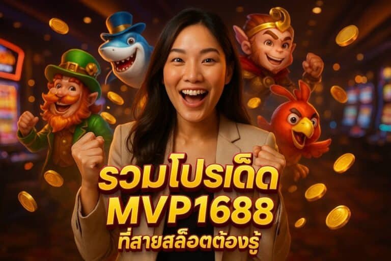 รวมโปรเด็ด MVP1688 ที่สายสล็อตต้องรู้