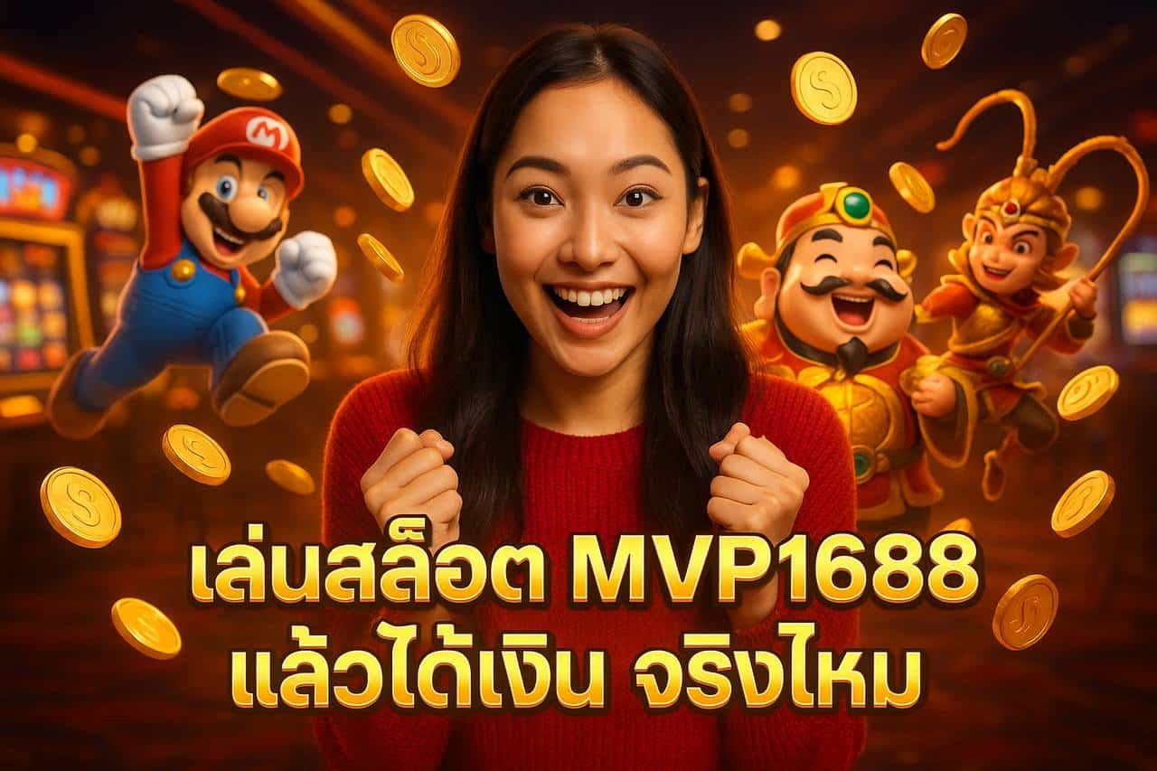 เล่นสล็อต MVP1688 แล้วได้เงินจริงไหม?
